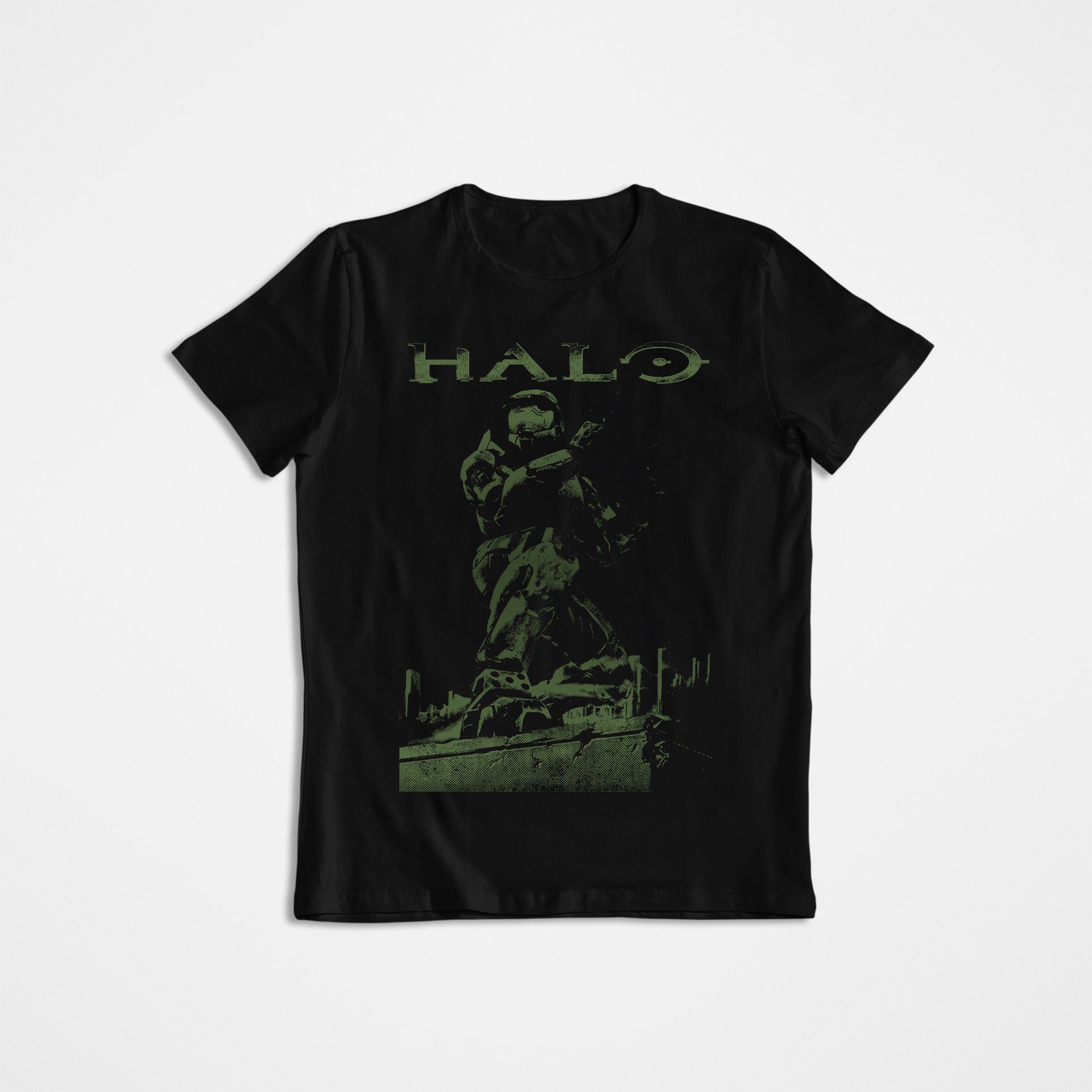 Vintage Graphic T-Shirt, Halo, Gaming, Retro