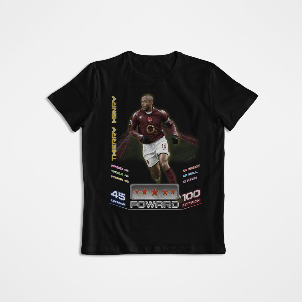 Vintage Graphic T-Shirt, Thierry Henry, Football, Sports