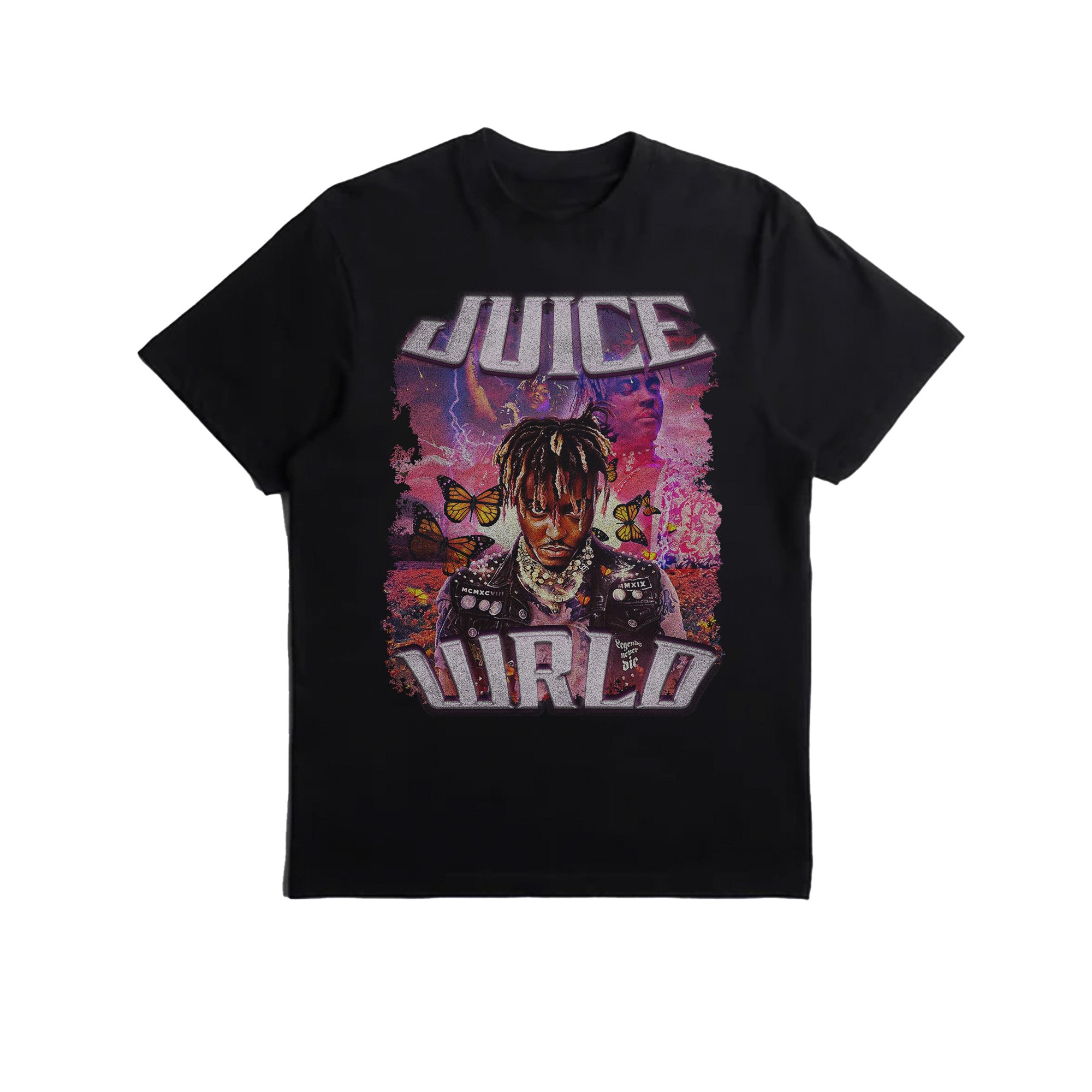 Vintage Graphic T-Shirt, Juice WRLD, Homage Tee, Hip-Hop. Music