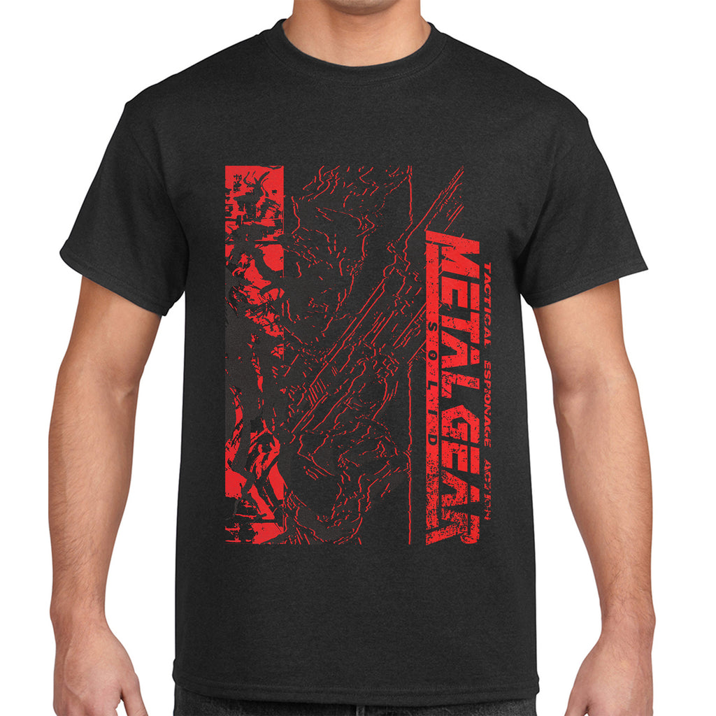 Vintage Graphic T-Shirt, Metal Gear Solid, Gaming, Retro